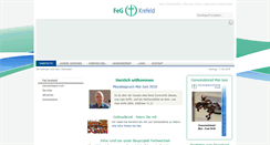 Desktop Screenshot of feg-krefeld.de